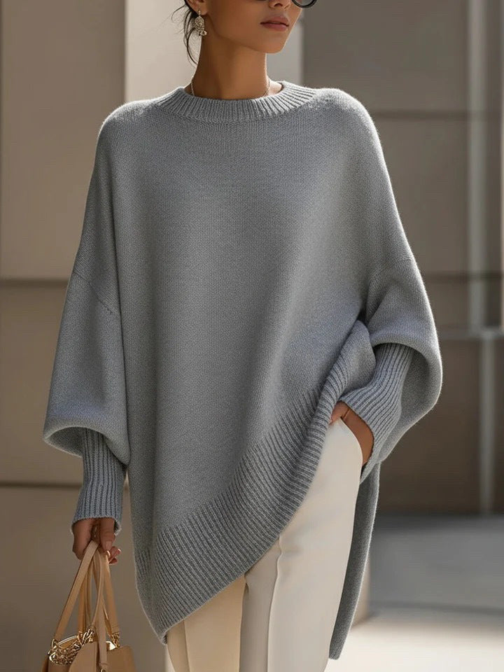 Liv™ – Mjuk oversized ponchotröja