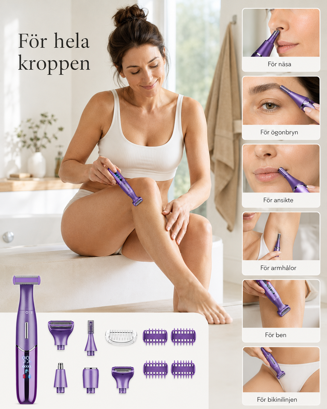 Hedina™ 6-i-1 Premium Rakapparat