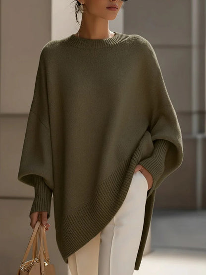 Liv™ – Mjuk oversized ponchotröja